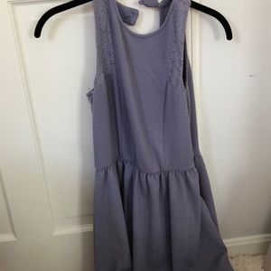 Light purple Chevron Girls Dress